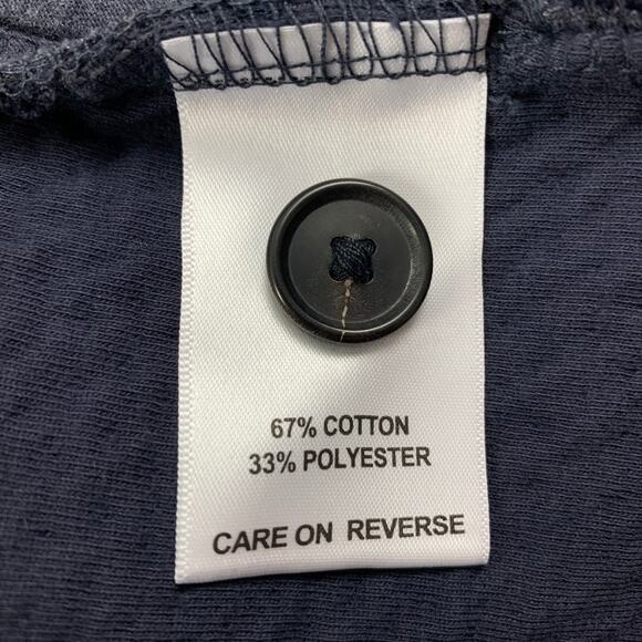 BILLY REID Size XL Navy Cotton Polyester Shirt Jacket - Picture 4 of 6